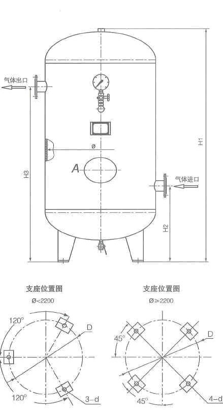 碳钢储气罐
